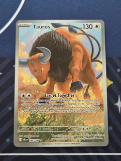 Pokemon TCG Chaos Rising Tauros IR #096/086 - Image 1