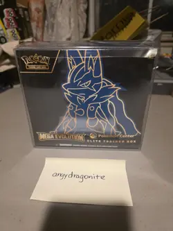 Pokemon Center Mega Evolution Mega Lucario Elite Trainer Box (SEALED) - Image 1