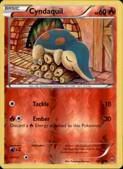 Cyndaquil 18/162 Reverse Holo C Pokemon BREAKthrough - Image 1