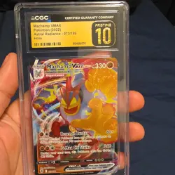 CGC Pristine 10 Machamp VMAX 073/189 Astral Radiance 2022 Holo - Image 1