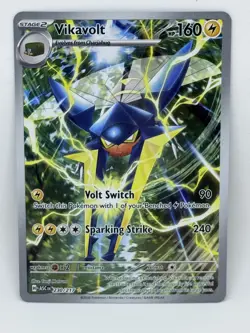 Pokemon TCG Vikavolt 230/217 Me: Ascended Heroes IR Holo NM Condition - Image 1