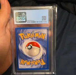 CGC 8 Charmander 46/102 1st Edition Base Set Shadowless 1999 English - Image 2
