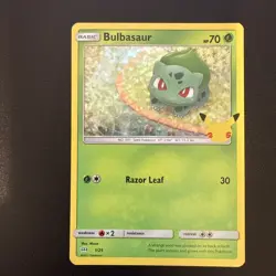 Bulbasaur 001/025 Promo McDonald's 25th Anniversary Pokemon Holo NM - Image 1