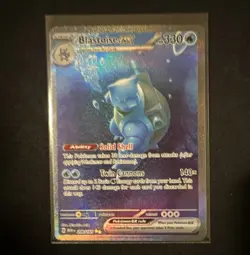 Pokemon TCG Blastoise ex 200/165 SV Scarlet & Violet 151 SIR Holo EN 2023 - Image 1
