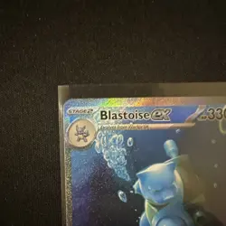 Pokemon TCG Blastoise ex 200/165 SV Scarlet & Violet 151 SIR Holo EN 2023 - Image 3