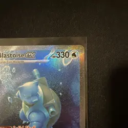 Pokemon TCG Blastoise ex 200/165 SV Scarlet & Violet 151 SIR Holo EN 2023 - Image 4