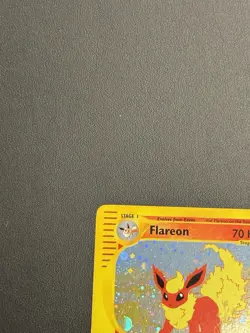 2003 Pokemon Skyridge Flareon Holo Foil H7/H32 WOTC E-Reader Series MN - Image 5