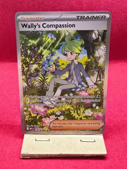 Pokemon TCG Wally's Compassion (MEG 186) Mega Evolution - NEAR MINT - Image 1