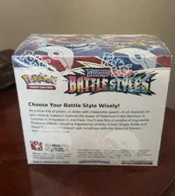 Pokemon TCG Battle Styles Booster Box! Sealed 36 Packs | Small tear on seal 820650828188 - Image 2