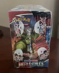 Pokemon TCG Battle Styles Booster Box! Sealed 36 Packs | Small tear on seal 820650828188 - Image 3