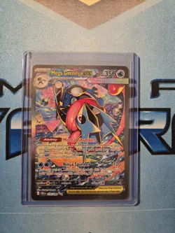 Pokemon TCG Mega Greninja EX 116/086 BREAKpoint Ultra Rare Full Art Holo EN - Image 1