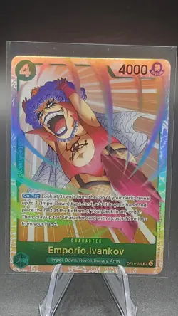 Emporio.Ivankov OP16-026 SR The Time of Battle Foil English One Piece TCG - Image 1