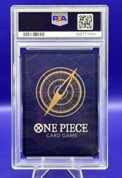 One Piece Portgas D Ace OP02-013 Paramount War Foil Alt Art PSA 10 - Image 2