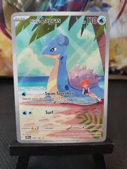 Misty's Lapras 194/182 Sv10: Destined Rivals Pokemon Card NM - Image 4