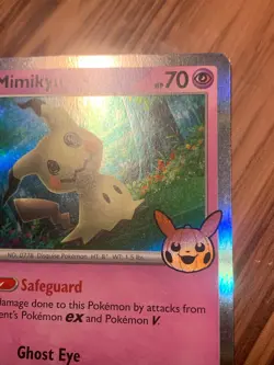 Mimikyu 097/193 Halloween 2023 Trick or Trade Holo Rare Pokemon Card - Image 3