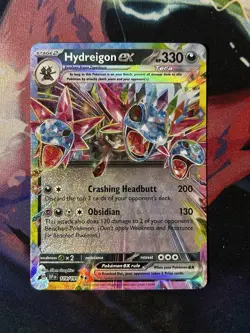 Pokemon TCG Hydreigon EX 119/191 - Surging Sparks - NM Tera Double Rare Card NM - Image 1