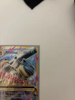 Pokemon TCG Mega-Blastoise-EX Evolutions Holo Full Art Ultra Rare Card 102/108 - Image 2