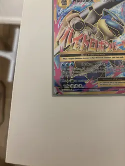 Pokemon TCG Mega-Blastoise-EX Evolutions Holo Full Art Ultra Rare Card 102/108 - Image 4