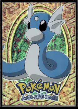 Pokemon Topps Card | Stage 1 Evolution | Dratini #147 | Holo | LP - Image 1