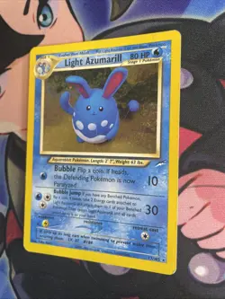 Light Azumarill - 13/105 - Pokemon Neo Destiny Unlimited Holo Rare Card WOTC HP - Image 3