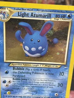 Light Azumarill - 13/105 - Pokemon Neo Destiny Unlimited Holo Rare Card WOTC HP - Image 4