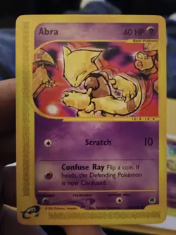 Pokemon TCG Kadabra Expedition Reverse Holo Card 84/165 & Common Abra Epedition - Image 2