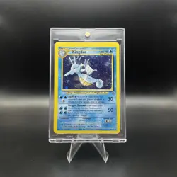 Pokemon Kingdra #8/111 Neo Genesis Unlimited Holo Rare Card LP - Image 1