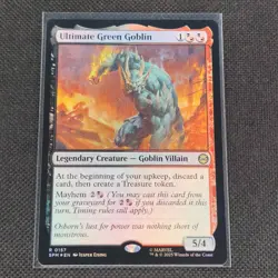 Ultimate Green Goblin - 0157 - R - Foil - Spider-Man - MTG - NM/M - Image 1