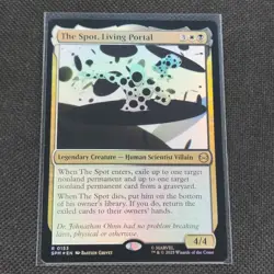 The Spot, Living Portal - 0153 - R - Foil - Spider-Man - MTG - NM/M - Image 1