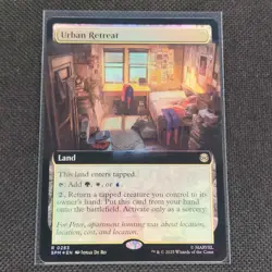 Urban Retreat - 0283 - R - Foil - Spider-Man - MTG - NM/M - Image 1