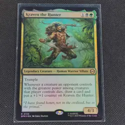 Kraven The Hunter - 0133 - R - Foil - Spider-Man - MTG - NM/M - Image 1