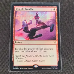Double Trouble - 0013 - R - Foil - Spider-Man - MTG - NM/M - Image 1