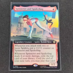 Spinneret And Spiderling - 0264 - R - Extended - Foil - MTG - NM/M - Image 1