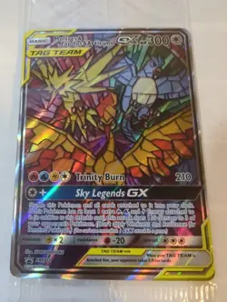 2019 Pokemon Promo - Moltres & Zapdos & Articuno GX SM210 Factory Sealed - Image 1