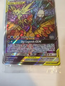 2019 Pokemon Promo - Moltres & Zapdos & Articuno GX SM210 Factory Sealed - Image 4
