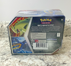 Pokemon TCG Tyranitar V Strikers Factory New Sealed 5-Pack Tin (Evolving Skies) - Image 3