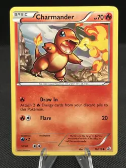 Pokemon TCG - Charmander 17/113 | Legendary Treasures 2014 Regular Common - LP - Image 1