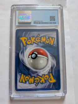 Hitmonchan CGC 7 Near Mint Base Set Unlimited Holo Rare 7/102 Pokemon TCG 1999 - Image 4