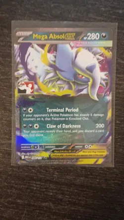 Pokemon Mega Absol ex 086/132 Prize Pack Series Double Rare Holo - Image 2