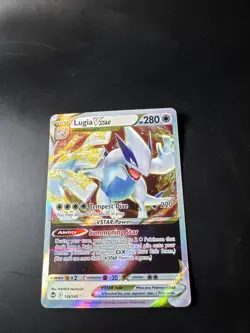 Pokemon Lugia VSTAR 139/195 Full Art Ultra Rare Silver Tempest Near Mint NM - Image 1