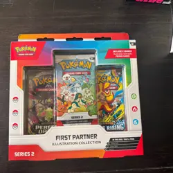 Pokemon TCG First Partner Illustration Collection Box Series 2 Sealed New - Image 1