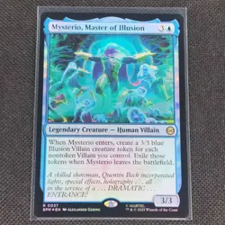 Mysterio, Master Of Illusion - 0037 - R - Foil - Spider-Man - MTG - NM/M - Image 1
