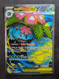 Mega Venusaur ex - 155/132 - Mega Evolution Base (Pokemon) - Image 1