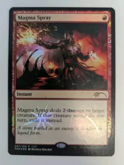 Magma Spray FNM Promo Foil - MTG RARE - Image 1