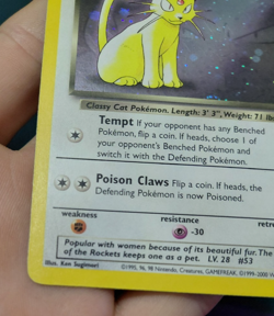 Dark Persian - 17 - Pokemon Wizards of the Coast: Black Star Promo Holo - Image 3