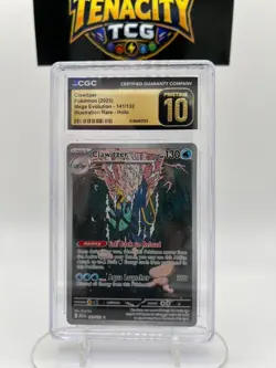 Clawitzer 141/132 Mega Evolution CGC 10 PRISTINE Pokemon - Image 1