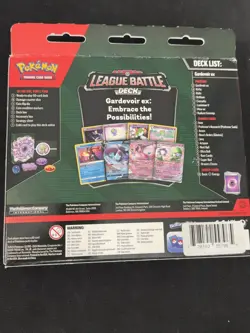 Factory Sealed Pokemon TCG League Battle Deck Gardevoir Ex Mew EX NEW SEALED BOX - Image 2