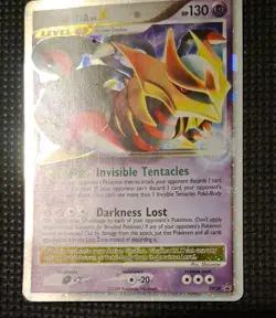 Pokemon TCG Giratina LV.X DP38 Holo Rare Black Star Promo LP - Image 1