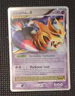 Pokemon TCG Giratina LV.X DP38 Holo Rare Black Star Promo LP - Image 3
