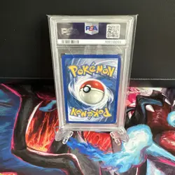 2002 Pokemon Legendary Collection #30 Moltres Reverse Holo PSA 9 Mint - Image 2